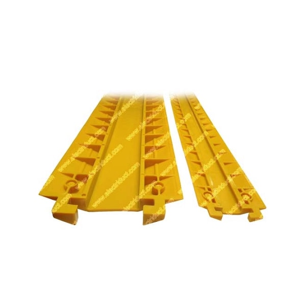 Drop Trak Cable & Hose Protector- Medium- Yellow